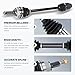 Nxtrip Front Driver and Passenger Side CV Axle Compatible with 2000-2002 Subaru Forester, 2000-2004 Subaru Outback, 00-04 Subaru Impreza, 2003-2006 Subaru Baja, 00-04 Subaru Legacy, 60-7259, 2 Pcs