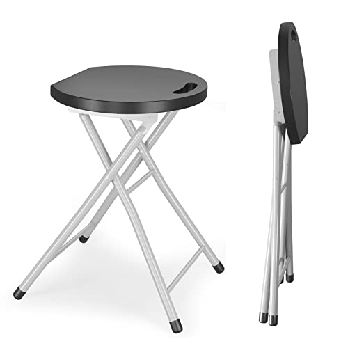 Goplus-Folding-Stool-Extra-Tall-28-inch-Foldable-Camping-Stool-for-Adults-with-550-lb-Capacity-Portable-Plastic-Fold-up-Stool-Collapsible-Round-Stool-with-Handle-for-Fishing-Hiking-Gardening-BBQ