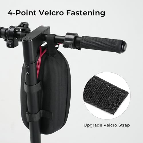 iScooter Scooter Storage Bag Large Capacity 3L Waterproof Scooter Handlebar Bag Front Hanging Bag Case for Electric Scooter Carrier Kick Scooters Folding Bike Universal Accessories - Image 6