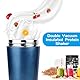 JOLIGAEA Edelstahl Protein Shaker, 750ml Shaker Eiweiß Sport Fitness, Doppelwandig, Vakuum Isoliert, Sport Fitness Protein Shaker Eiweiß mit Skala optimal für Eiweiß, Diät und Fitness Shakes, Blau