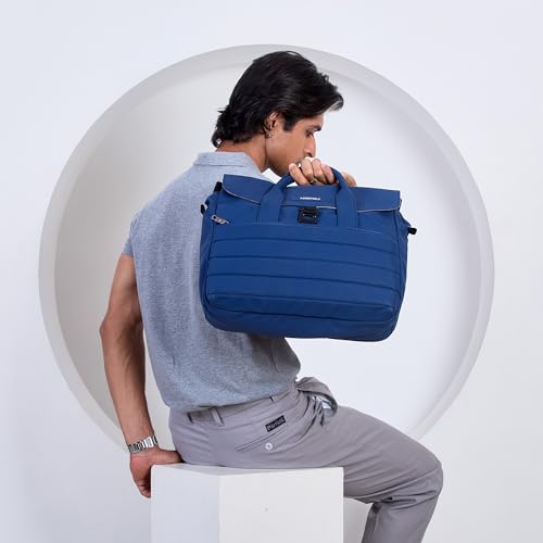 Image of Assembly Messenger Bag with Sleek Construction & Laptop Protection, Water-Resistant Laptop Bag for Office & Commuting