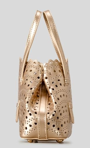 Hollow Out Small Basket Bags for Women PU Leather Handbag with Inner Bag Shoulder Crossbody Bag for Beach Summer Travel4