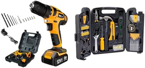 Kit WAP Parafusadeira BPF-12K3 + Kit Ferramentas 132pç