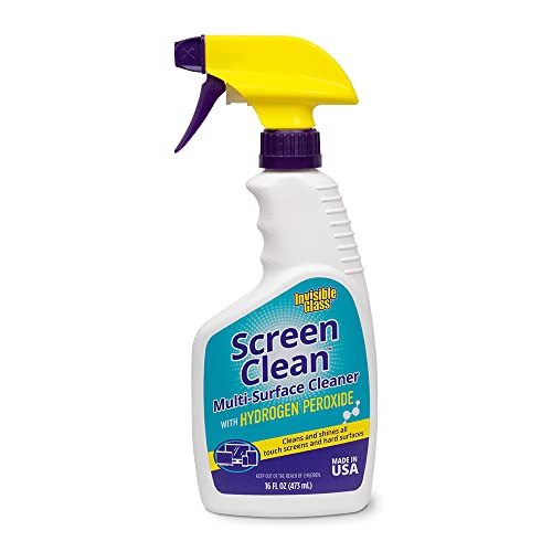 Image of Invisible Glass 92013 16-Ounce Screen Clean Multi-Surface Cleaner Perfect for Touch Screens, Smart Phones, Tablets, Laptops, Glass, and Electronics, Pack of 1