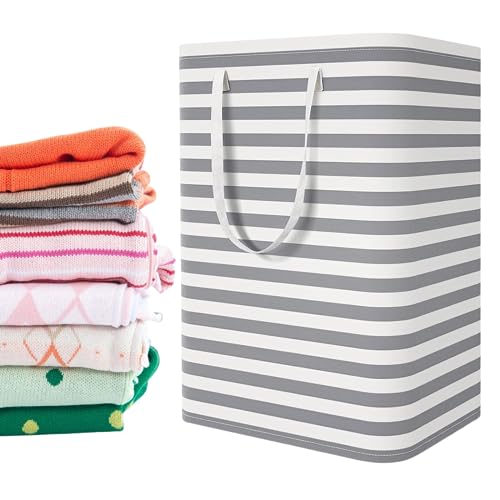 DONGDA Cesto para Ropa Sucia, 75L Bolsas Cestos para la Colada Plegable Bolsas de Lavandería Grande...