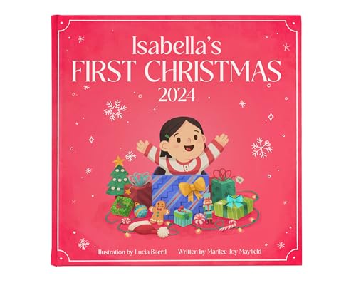 Baby's First Christmas - Baby Christmas Gift - First Book Keepsake - Personalized Children's Book