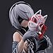 MABAIUDE 2pcs 2B Figure 2B Statue, 1/7 Scale Kimono Style No.2 Type B Figure 2Byorha Anime Figurine, PVC Handmade Collectible Desktop Decoration Gifts for Fans