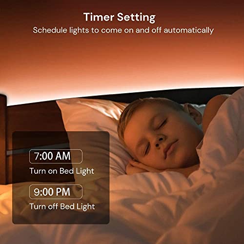 Image of GoHigh Dream 5m /16.4ft Smart LED Wi-Fi Strip Lights - RGB Dimmable, App & Voice Controlled, Music Sync - Ideal for Home Decor, Parties & Ambiance - Alexa & Google Assistant Compatible