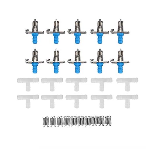 Garosa 10 UNIDS Conejo Alimentador Automático Waterer Bebedero Animal Pezón Agua Doble Colgar Resortes Herramientas De Bebidas Suministros