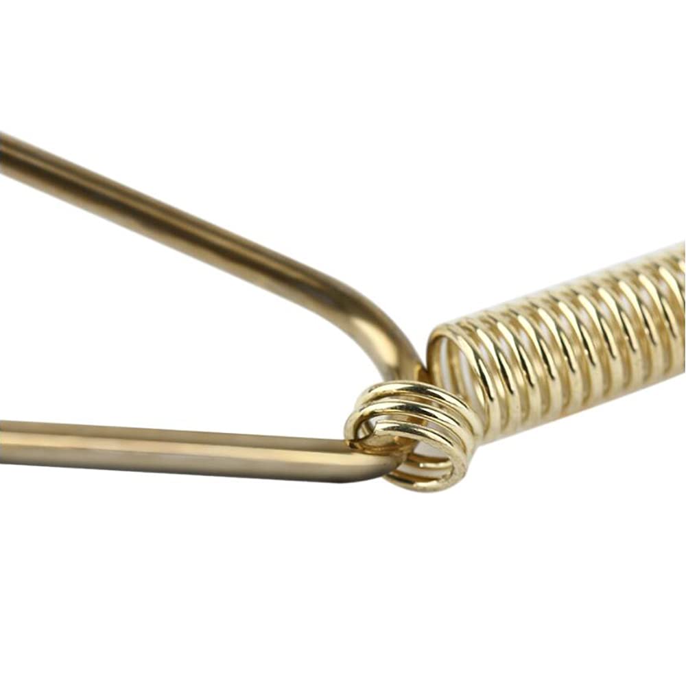 Ownkim 2-pack wandhaken, spijkers, niet-markerende, gouden, onzichtbare stalen