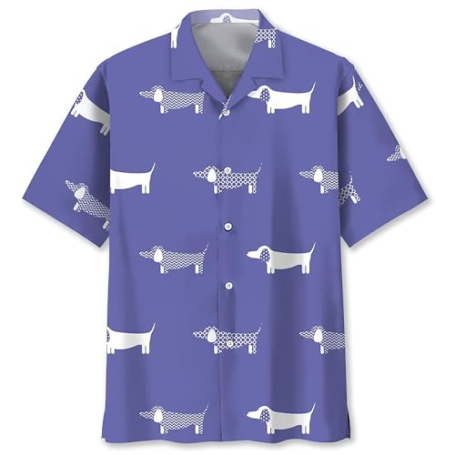 Funny Dog Hawaiian Shirt for Men, Dog Hawaii Shirt Hawaiian Shirt for Him, Her