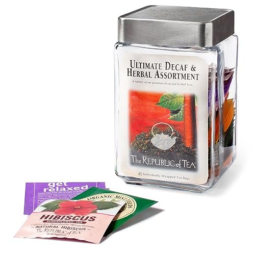 Republic of Tea Decaf Jar