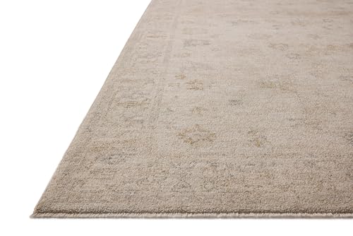 Image of Loloi Chris Loves Julia Louisa Oatmeal /Stone 9'-6 inch x 13'-1 inch Area Rug