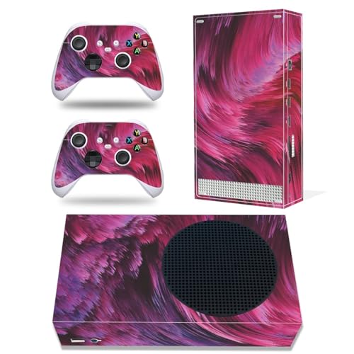 FBITE Protective Vinyl Skin Decal Cover For Series S Console Skins Wrap Sticker With Two Free Wireless Controller Decals 67491 Skin Decal Bubble Free Controller Skins