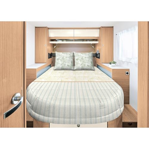 InCasa Prêt à Dormir ECOLODGE 160X200 CM Lit Central