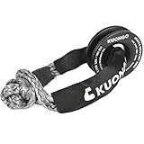 Snatch Recovery Ring 7/16'x20' Synthetic Soft Shackle, Soft Shackle Recovery Rope 35000lbs Breaking...