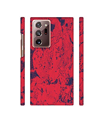 Image of Amazon Brand - Solimo Designer Red Paint 3D Printed Hard Back Case Mobile Cover for Samsung Galaxy Note 20 Ultra