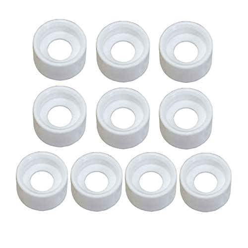 Image of RIVERWELD TIG Gas Lens Insulator Cup Gaskets Heat Shield 3HSGS 10pcs | Fit PTA DB SR WP 17 18 26 TIG Welding Torch Accessories
