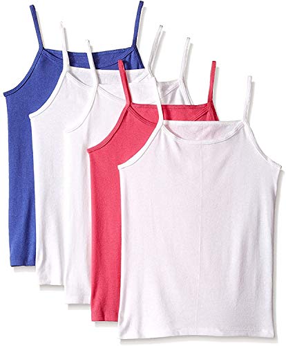 Fruit of the Loom Girls' 5pk Assorted Cami (Assorted - 6PK, X-Large)