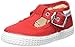 victoria 106612-KIDS Sandalo 1915 Tela con Fibbia di Chiusura Laterale Balletto Unisex Bambino Rojo 25