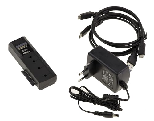 Adaptateur type dock USB pour cloner et lire un disque SATA ou SSD M2 NVMe