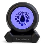CyberPuffs Ferrofluid Speaker | Futuristic Dancing Portable Bluetooth Speaker, Sound, Magnetic Liquid Audio Display, Unique Desktop Rechargeable Speakers, Modern Tech Gift, Home Decor (Black)