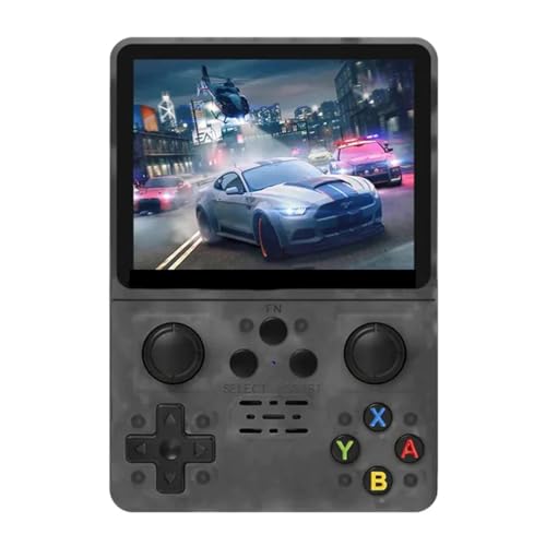 Image of MICROMINI X-Ninja R35S Retro 64GB Transparent Black Video Game Console Mini Handheld Gameboy Built in 8000+ Classic Games