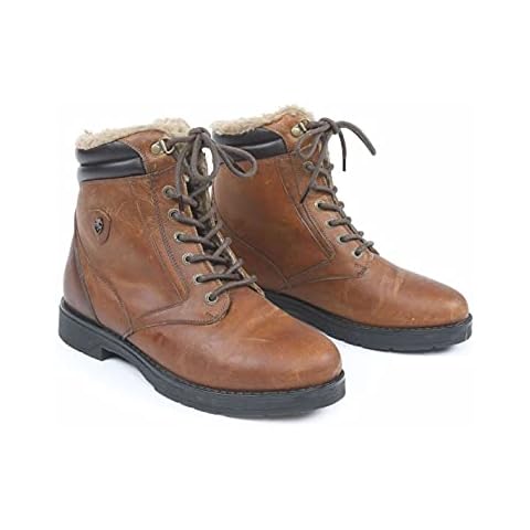Moretta Shires Ottavia Lace Country Boots - Brown Cover