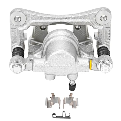 Image of Detroit Axle - Rear Right Brake Caliper w /Bracket Replacement for Chrysler 200 Cirrus Sebring Patriot Compass Avenger Caliber Lancer Outlander RVR