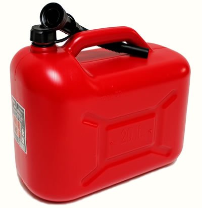 DEMA Benzinkanister 20 L – Kraftstoffkanister, Dieselkanister, Benzinbehälter – auslaufsicher, robust, sicher – Auto, Motorrad, Boot, Gartengeräte, Transport & Lagerung