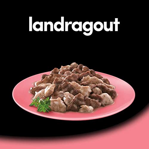 Cesar Hundefutter Nassfutter Landküche Kalb & Truthahn, 7 er Pack, (7 x 2 Schalen x 150 g)