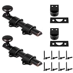 Tandefio 2 Pcs Dutch Door Bolt 6 Inch Surface Bolt, Oil Rubbed Bronze