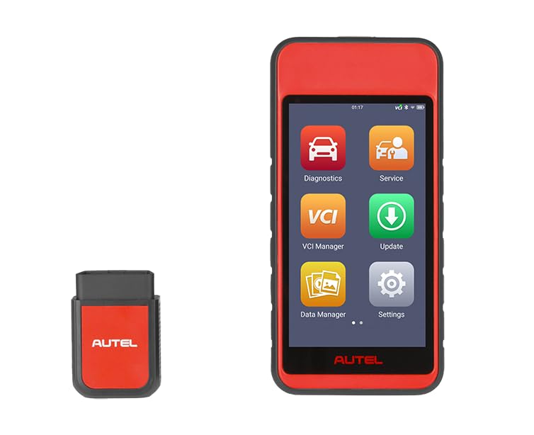 Autel Scanner MaxiPRO MP808BT PRO KIT: 2 Year Updates($700) Ver. of MP900-BT KIT MK900BT MK808S, ($200)Full 11 Adapters, 2025 OE ECU Coding as MP900BT MS906 PRO, 3000+ Bidirectional, 30+ Service, FCA