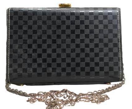 Black leather Clutch by Mr & Miss KA Fashion