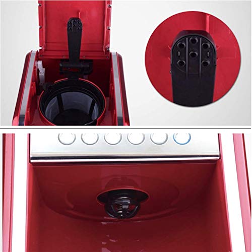 KJFSTJHMM Haushaltsfilter-Kaffeemaschine, 1,8-Liter-Kaffeemaschine, LCD-Display, programmierbarer 24-Stunden-Timer… – Bild 7