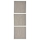 Pebeo Canvas Panel (10 x 10cm) Triple Pack Natural
