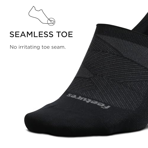 Image of Feetures Elite Ultra Light Invisible Socks - Anti-Slip Sport Sock Liner with Targeted Compression