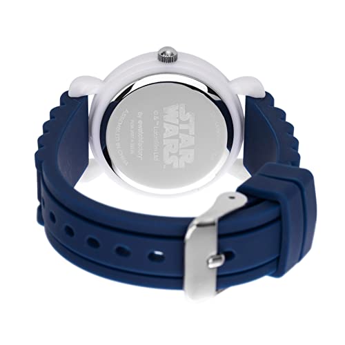 Image of STAR WARS Kids' Plastic Time Teacher Analog Quartz Silicone Strap Watch