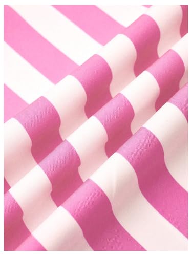 SOLY HUX Women's Striped Maxi Dress Tie Shoulder Shirred Ruffle Hem A Line Flowy Long Dresses Sundress4