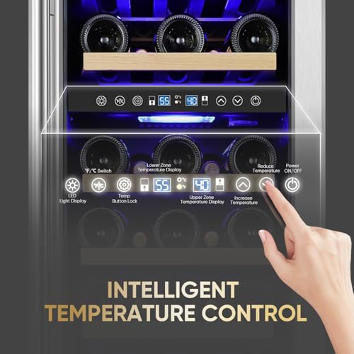 Stainless Steel Wine Cooler Refrigerator