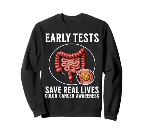 Support Colon Cancer Awareness Items Gifts Colon Cancer Sudadera