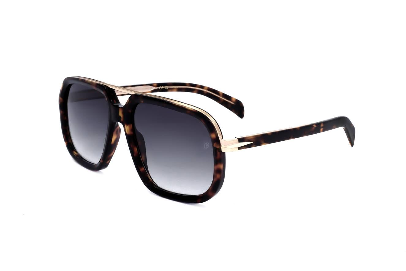 DAVID BECKHAM Men's DB 7101/S Sunglasses, 2IK, 57