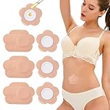 50PCS Castor Oil Patches, FDA/MDR Certified Carrier Patches for Castor Oil | Medical-Grade Self-Adhesive Pads | Belly Button Patch for Caster Oil, Portable Breathable Anti Leakage Anti-Slip No Wash