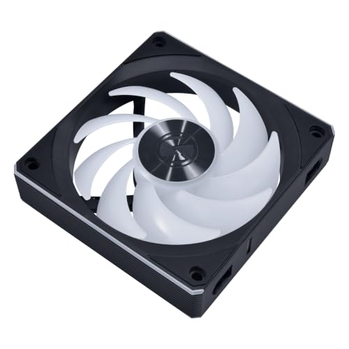 Image of Lian Li UNI Fan CL Flex 120, Reverse Blade ARGB, Single Pack, Black