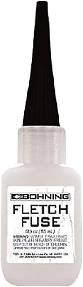 Bohning Fletch Fuse Instant Wood Glue, 1/2 oz (2 Pack)