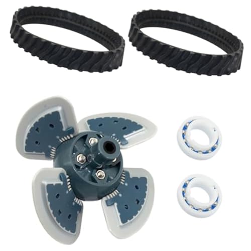 Moliuoly Pool Cleaner - Kit de repuesto para MX6 y MX8 Series | Incluye 2 rieles R0526100, 1 motor R0524900, 2 rodamientos R0527000 | Material plástico resistente, fácil montaje