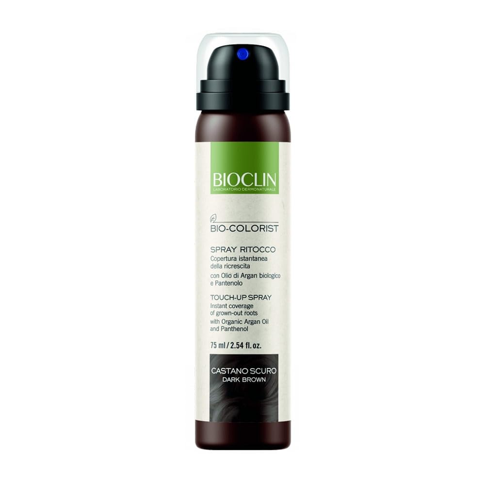 Bioclin - BioClin Bio-Colorist Spray Ritocco Castano Scuro per Copertura Ricrescita 75 ml - 987296237