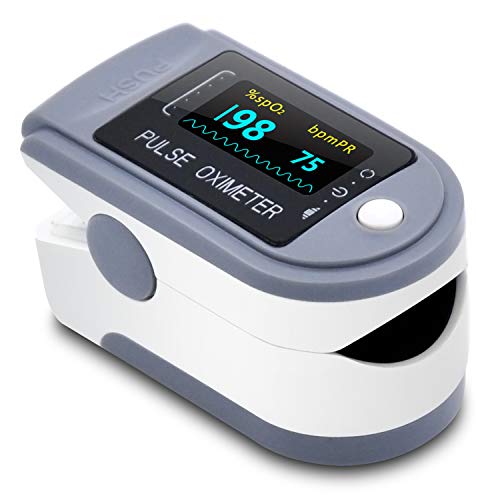 Oximeter Blood Oxygen Saturation Monitor，Heart Rate and Fast Spo2 Reading Oxygen Meter