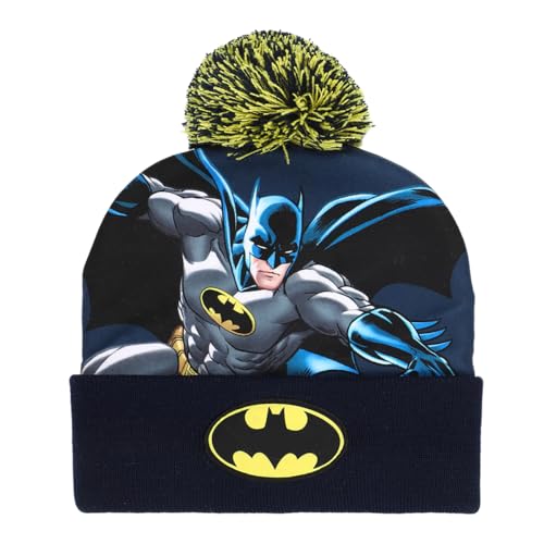 Bioworld CMB26WRBTMPP00 Batman Classic Bat Signal Youth Beanie And Gloves Set Multicolored thumb #1