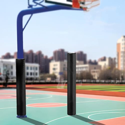 Almohadilla protectora redonda para postes, diseño resistente a los impactos para sótanos, garajes y parques infantiles, amortiguación de seguridad para evitar lesiones, cubierta protectora
